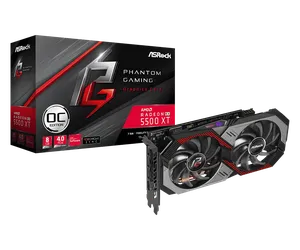 AMD Radeon RX 5500 XT Phantom Gaming D 8G OC